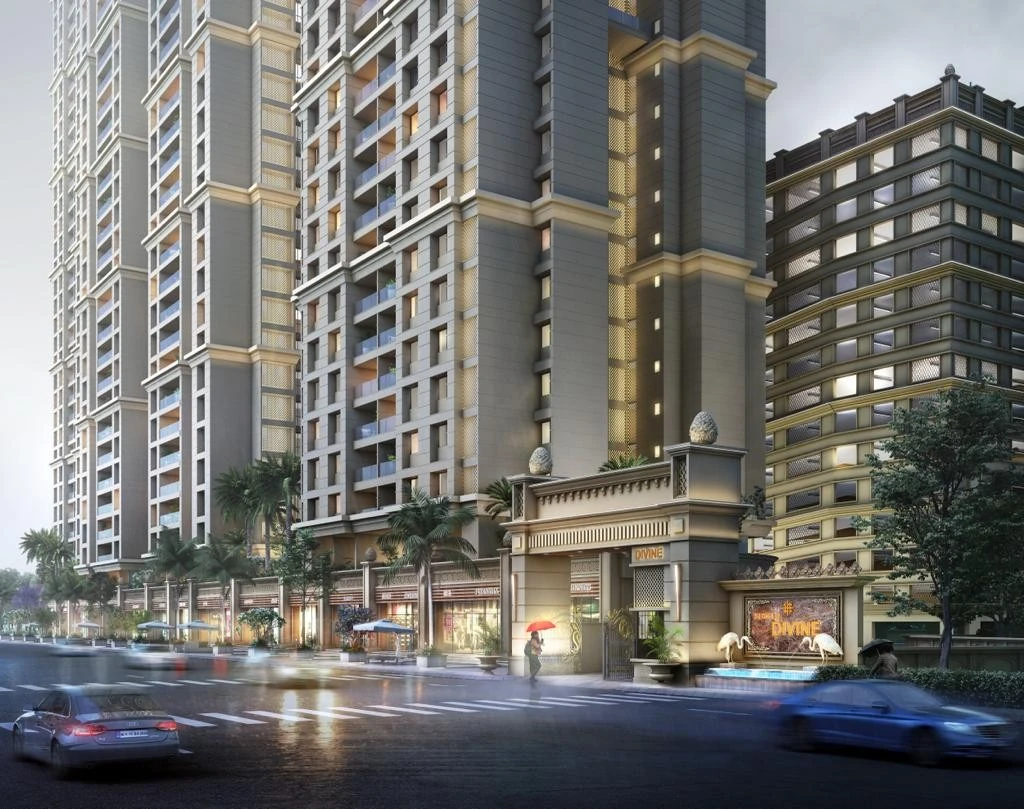 Shreeji Divine KhargharSkyline View